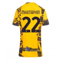 Camiseta Inter Milan Henrikh Mkhitaryan #22 Tercera Equipación Replica 2024-25 para mujer mangas cortas